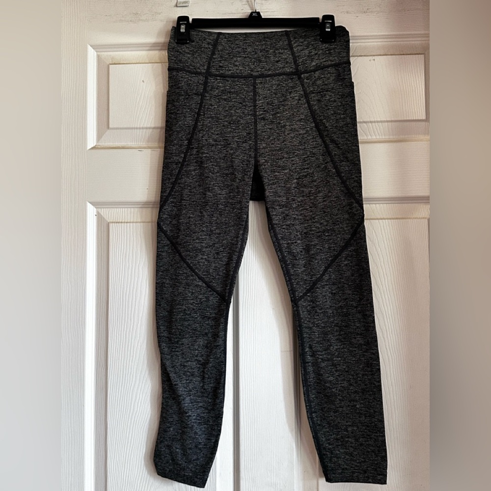 EUC JoyLab Charcoal Heather Activewear Leggings‎ Size Small